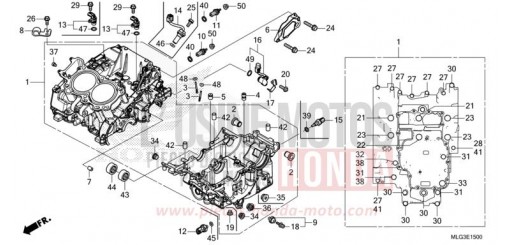 KURBELGEHAEUSE CRF1100D4N de 2022
