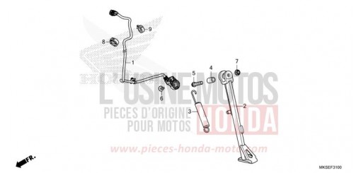 SEITENSTAENDER CRF1100DM de 2021