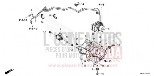 ABS-MODULATOR CRF1100DM de 2021