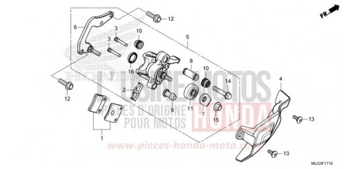 FESTSTELLBREMSSATTEL CRF1100DN de 2022