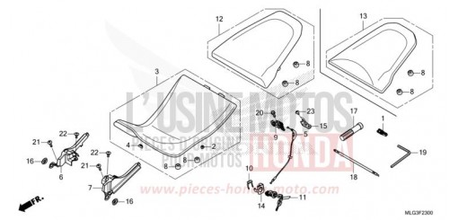 SITZ CRF1100DN de 2022