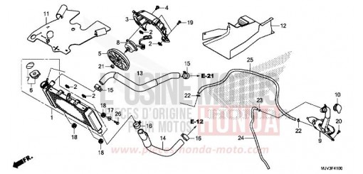 KUEHLER CBR500RAF de 2015