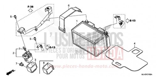 BATTERIE CBR500RAF de 2015