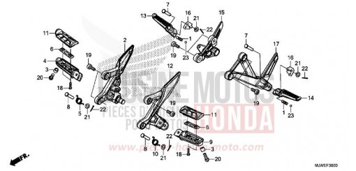 STUFE CBR500RAG de 2016