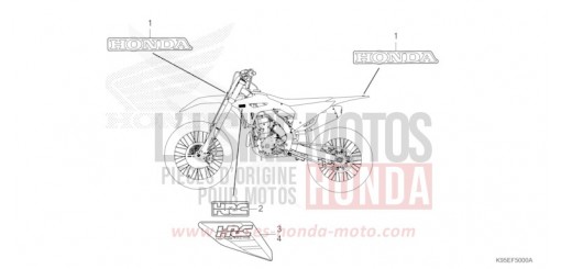 MARQUE CRF250RN de 2022