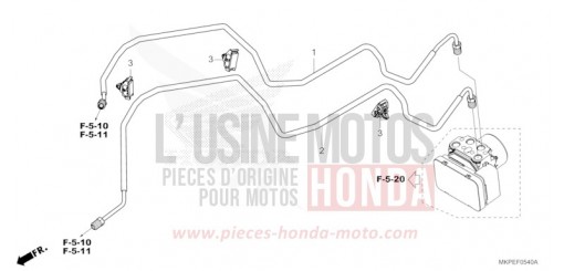 BREMSLEITUNG CB500FAN de 2022