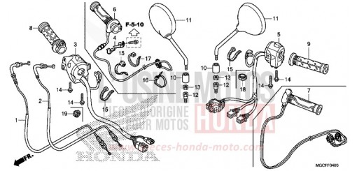 NOCKENWELLE/VENTIL CB1100NAK de 2019