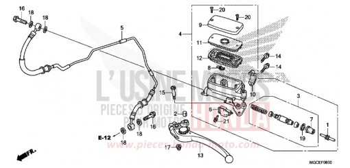HAUPTKUPPLUNGSZYLINDER CB1100SAE de 2014