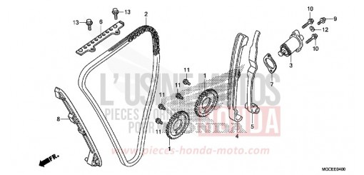 NOCKENWELLENKETTE/SPANNVORRICHTUNG CB1100SAE de 2014