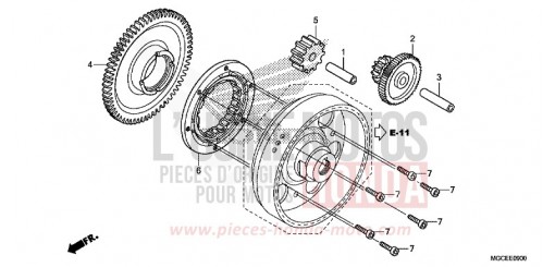 ANLASSERKUPPLUNG CB1100SAE de 2014