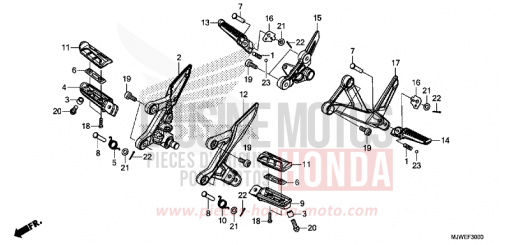 STUFE CBR500RAH de 2017