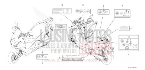 WARNETIKETT ADV350AN de 2022