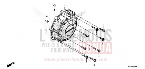 GENERATORABDECKUNG CB650RAK de 2019