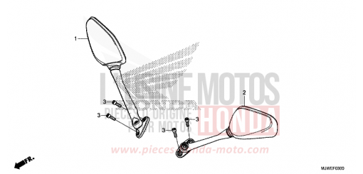 SPIEGEL CBR500RAJ de 2018