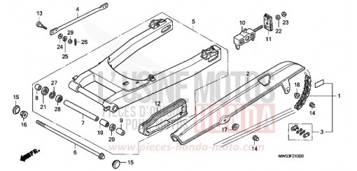 SCHWINGE CB750F2S de 1995
