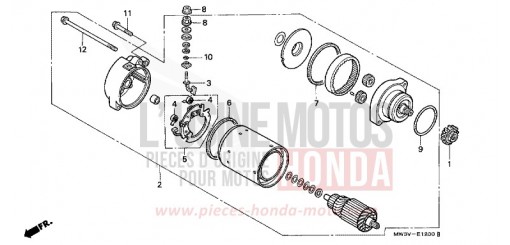 ANLASSER CB750F2X de 1999