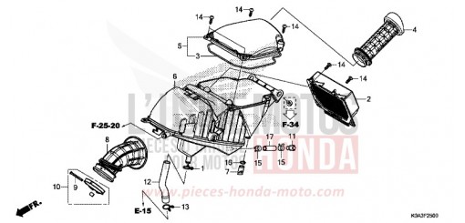 LUFTFILTER CBF300NAJ de 2018