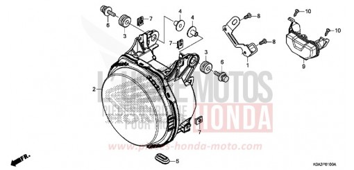 SCHEINWERFER CBF300NAJ de 2018