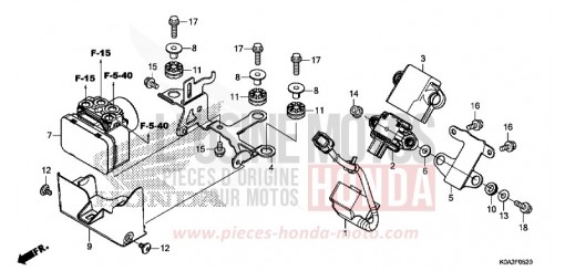 ABS-MODULATOR CBF300NAJ de 2018