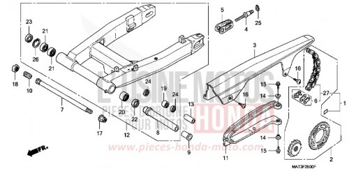 SCHWINGE CBR1100XXY de 2000