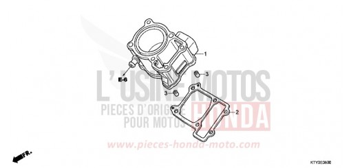 ZYLINDER CBR125RD de 2013