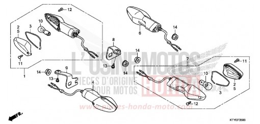 BLINKER CBR125RF de 2015
