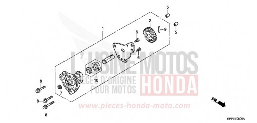 OELPUMPE CBR125RW6 de 2006
