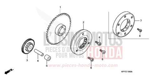 ANLASSERKUPPLUNG CBR125RW6 de 2006