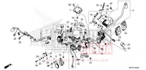 KABELBAUM CBR500RAM de 2021