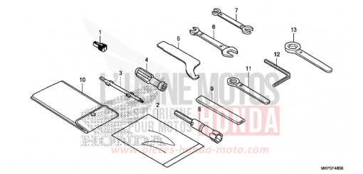 WERKZEUGE CBR500RAM de 2021