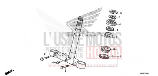 LENKSCHAFT CBR300RAG de 2016