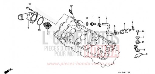 THERMOSTAT CBR600FW de 1998
