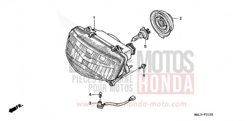 SCHEINWERFER CBR600FW de 1998