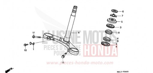 LENKSCHAFT CBR600FW de 1998