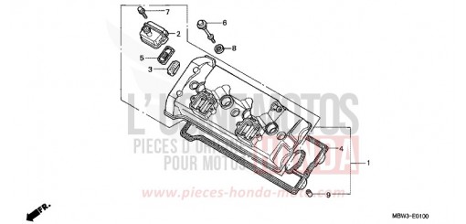 ZYLINDERKOPFDECKEL CBR600FS1 de 2001