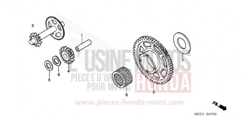 ANLASSERKUPPLUNG CBR600RR6 de 2006