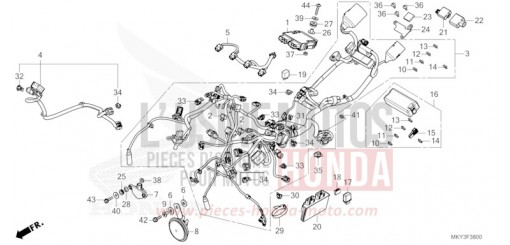 KABELBAUM CBR650RAN de 2022