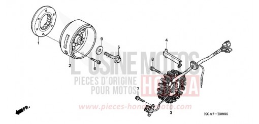 GENERATOR CG125ES4 de 2004