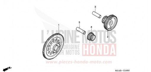 ANLASSERKUPPLUNG CG125ES4 de 2004