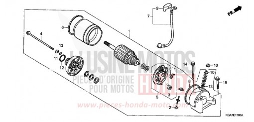 ANLASSER CG125ES4 de 2004