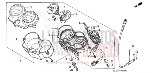 MESSGERAET CG125ES4 de 2004