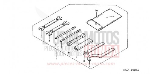 WERKZEUGE CG125ES4 de 2004