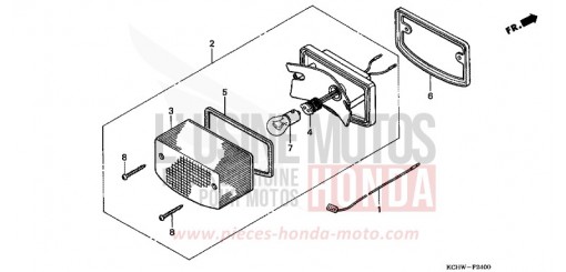 HECKLEUCHTE CG125W de 1998