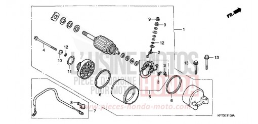 ANLASSER CLR125W de 1998