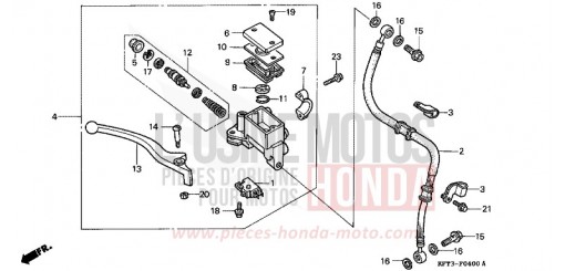 VORDERRADBREMSE CLR125W de 1998