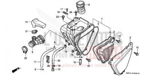 LUFTFILTER CLR125W de 1998