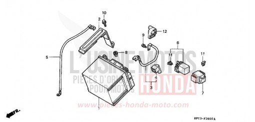 BATTERIE CLR125W de 1998