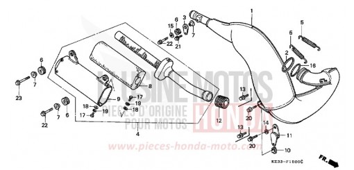 EXPANSIONSKAMMER CR250RP de 1993