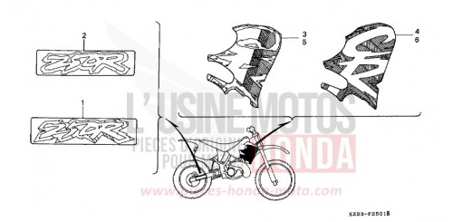 MARKE CR250RP de 1993
