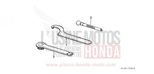 WERKZEUGE CR500RL de 1990